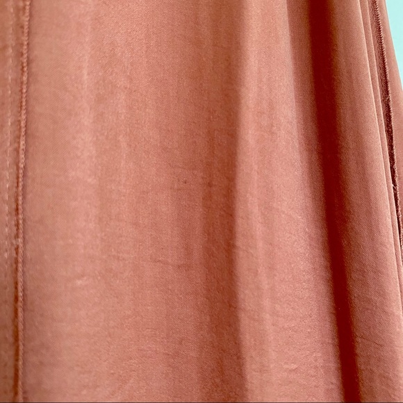 Wilfred Aritzia Dusty Mauve Flowy Maxi Dress - Picture 9 of 11